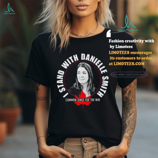 I Stand With Danielle Smith Bella Canvas Signature Shirt