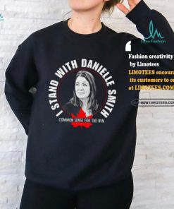 I Stand With Danielle Smith Bella Canvas Signature Shirt