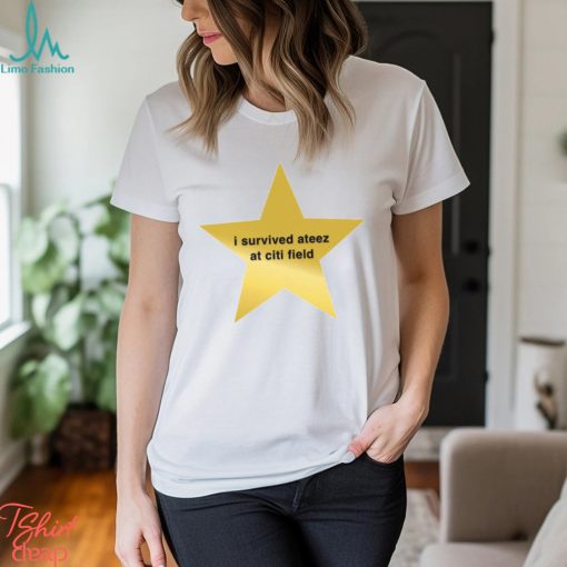 I Survived Ateez At Citi Field Star Shirt