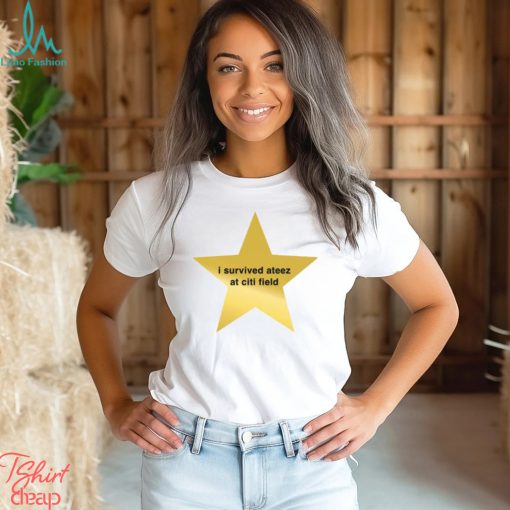 I Survived Ateez At Citi Field Star Shirt