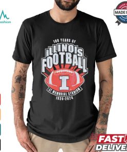 Illinois Fighting Illini 100 Years Of Football 2024 Shirt