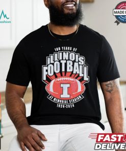 Illinois Fighting Illini 100 Years Of Football 2024 Shirt
