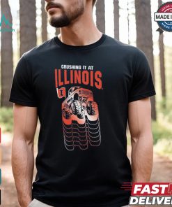 Illinois Fighting Illini Colosseum Toddler Crushing It T Shirt