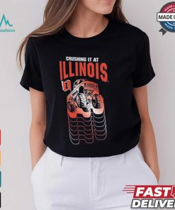 Illinois Fighting Illini Colosseum Toddler Crushing It T Shirt