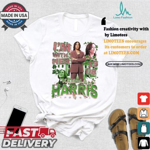 I’m With Her Kamala Harris 1908 Alpha Kappa Alpha Sorority Presidential Candidate T shirt