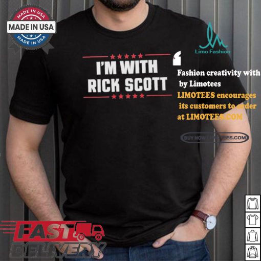 I;m With Rick Scott T shirt