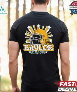 Image One Men's Baylor Bears Grey Helmet Star T Shirt