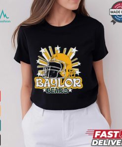 Image One Men's Baylor Bears Grey Helmet Star T Shirt