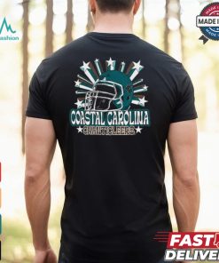 Image One Men's Coastal Carolina Chanticleers Grey Helmet Star T Shirt