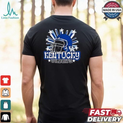 Image One Men’s Kentucky Wildcats Grey Helmet Star T Shirt