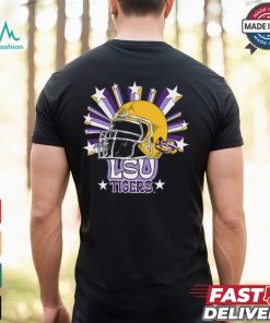 Image One Men's LSU Tigers Grey Helmet Star T Shirt, hoodie, sweater, long sleeve and tank top Image One Men's LSU Tigers Grey Helmet Star T Shirt