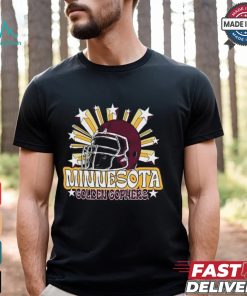 Image One Men's Minnesota Golden Gophers Grey Helmet Star T Shirt