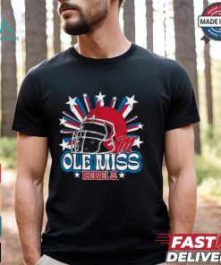 Image One Men's Mississippi State Bulldogs Grey Helmet Star T Shirt