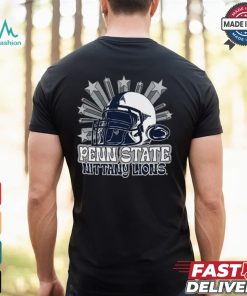 Image One Men's Penn State Nittany Lions Grey Helmet Star T Shirt