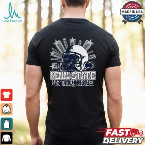 Image One Men’s Penn State Nittany Lions Grey Helmet Star T Shirt