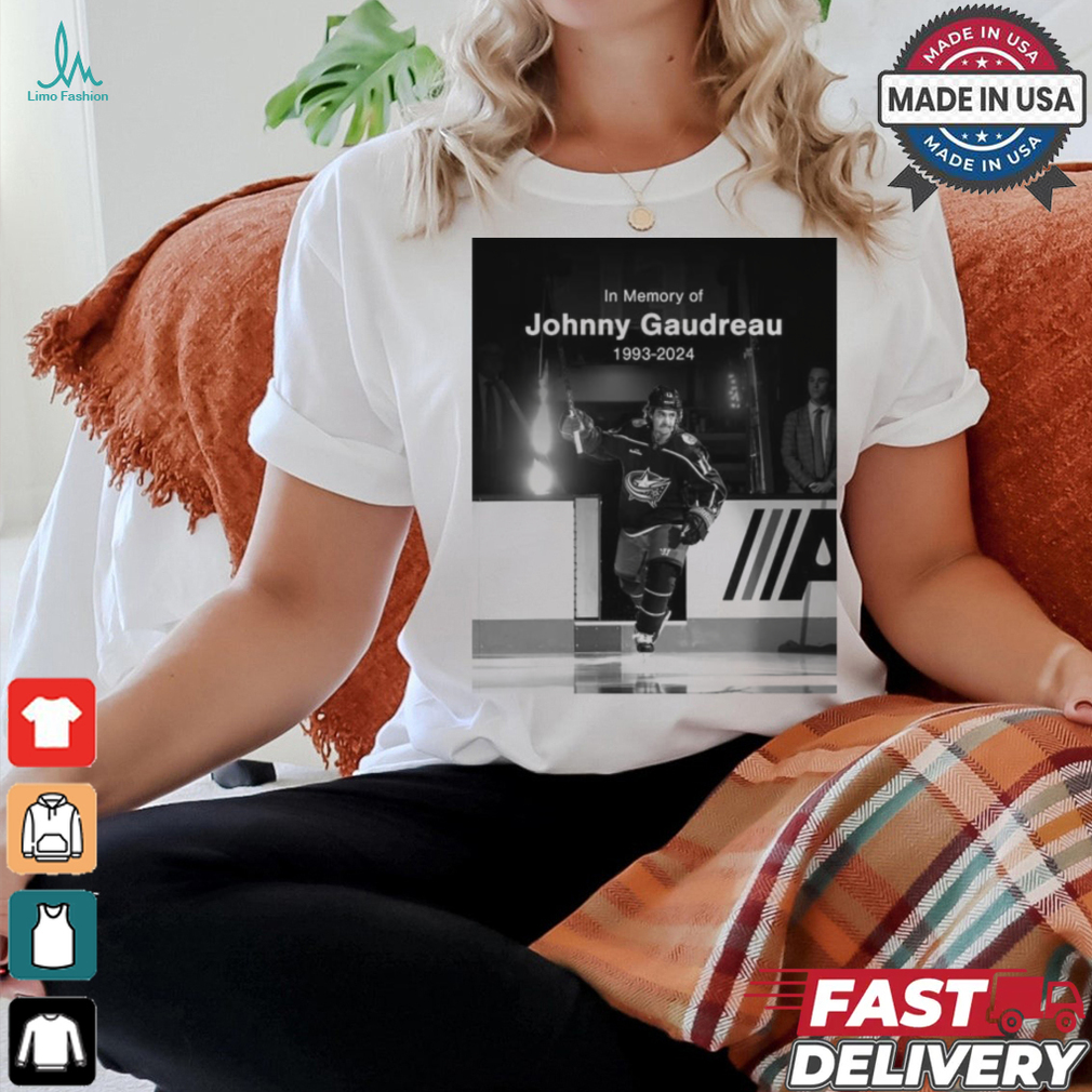 In memory of Johnny Gaudreau 1993 2024 t shirt In memory of Johnny Gaudreau 1993 2024 t shirt