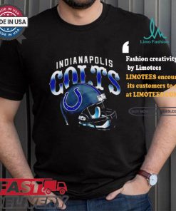 Indianapolis Colts Gradient Helmet T shirt