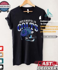 Indianapolis Colts Gradient Helmet T shirt