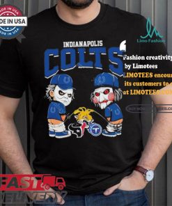 Indianapolis Colts NFL Halloween Peeing Funny Shirt