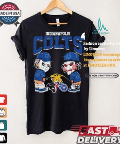 Indianapolis Colts NFL Halloween Peeing Funny Shirt