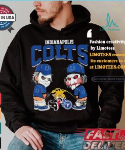 Indianapolis Colts NFL Halloween Peeing Funny Shirt