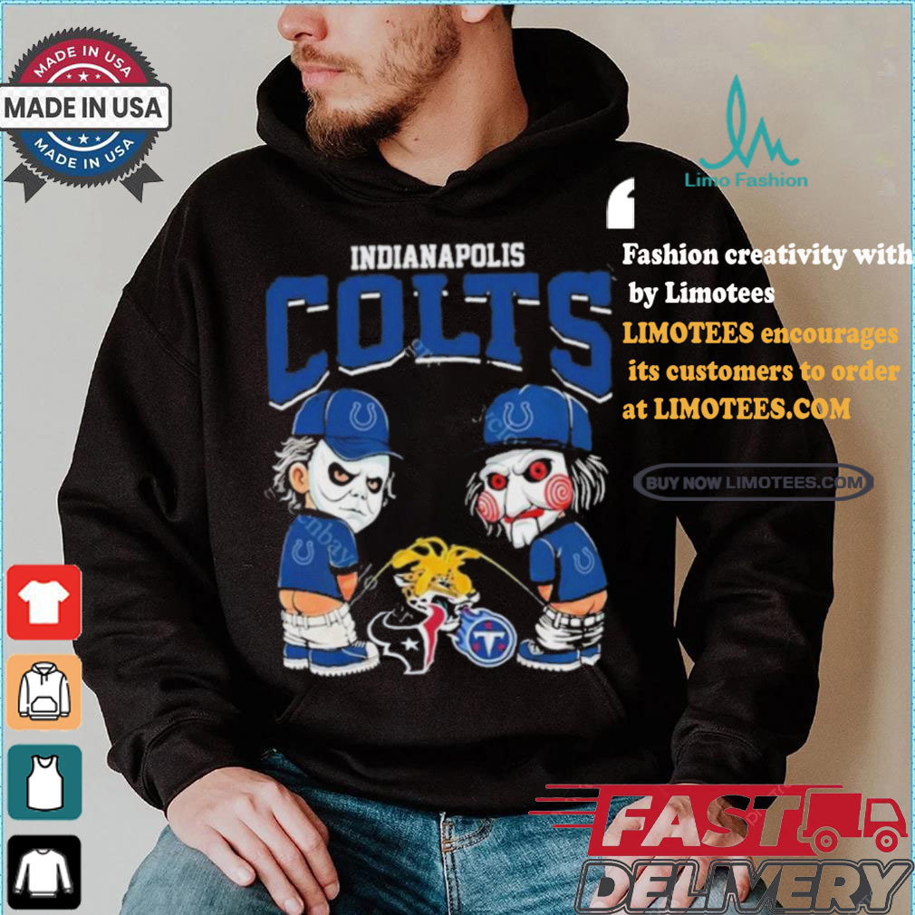 Indianapolis Colts NFL Halloween Peeing Funny Shirt Indianapolis Colts NFL Halloween Peeing Funny Shirt