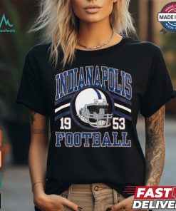 Indianapolis Football helmet established years T Shirt