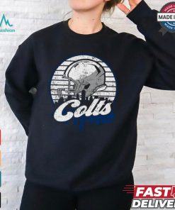 Indianapolis football team Skyline helmet T Shirt