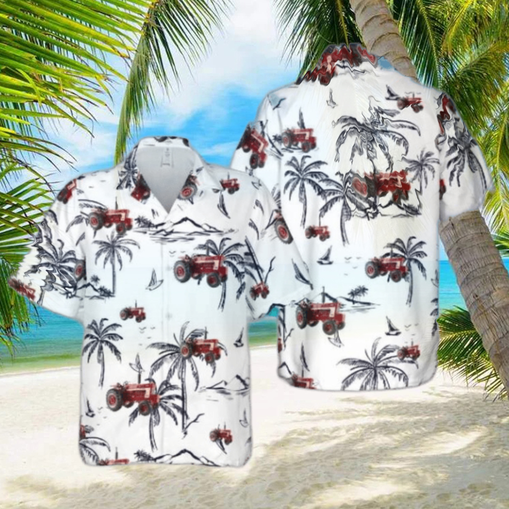 International Farmall 1066 Turbo Wide Front Tractor Hawaiian Shirt International Farmall 1066 Turbo Wide Front Tractor Hawaiian Shirt