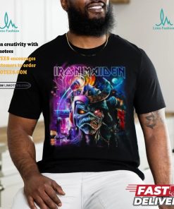 Iron Maiden The Future Past 2024 Tour shirt