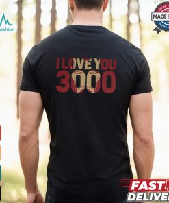 Iron Man Love You 3000 T Shirt Shirt