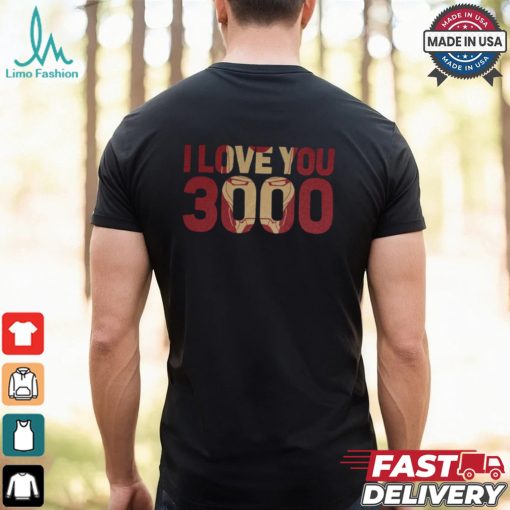 Iron Man   Love You 3000   T Shirt Shirt