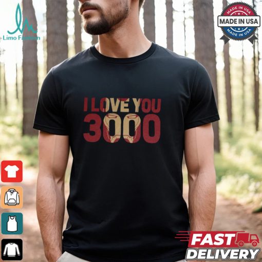 Iron Man   Love You 3000   T Shirt Shirt