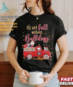 It’s Not Fall Without Peanuts Characters X Georgia Bulldogs Shirt