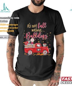 It’s Not Fall Without Peanuts Characters X Georgia Bulldogs Shirt