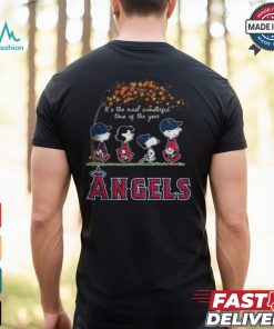 It’s The Most Wonderful Time Of The Year Peanuts Characters x Angeles Angels Shirt