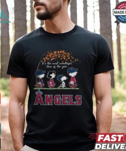 It’s The Most Wonderful Time Of The Year Peanuts Characters x Angeles Angels Shirt