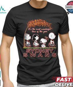 It's the most wonderful time os the year Sydney Swans shirt