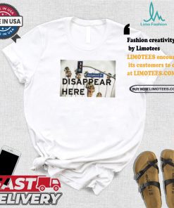 Ivy Wolktress Wearing Disappear Here T shirt