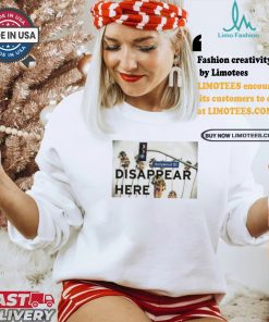 Ivy Wolktress Wearing Disappear Here T shirt