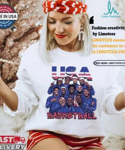 Jack Perkins Usa Basketball T shirt