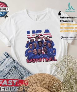 Jack Perkins Usa Basketball T shirt
