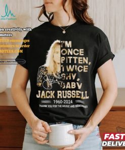 Jack Russell 1960 2024 Thank You For The Memories T Shirt