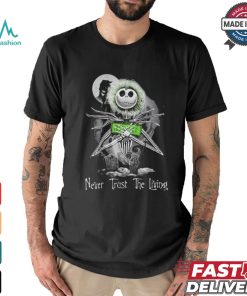 Jack Skellington Beetlejuice Halloween Never Trust The Living T Shirt