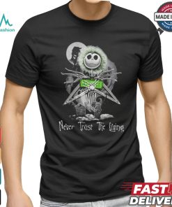 Jack Skellington Beetlejuice Halloween Never Trust The Living T Shirt