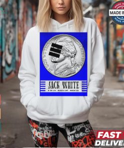 Jack White In Washington, DC On August 26 2024 Tour Poster Shirt