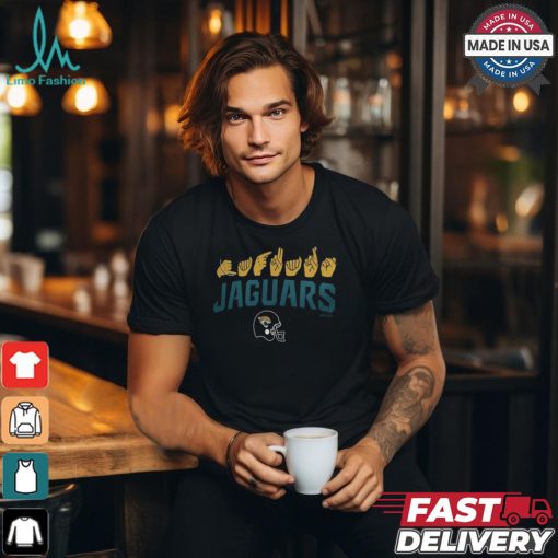 Jacksonville Jaguars The NFL ASL Collection by Love Sign American Sign Language T Shirt