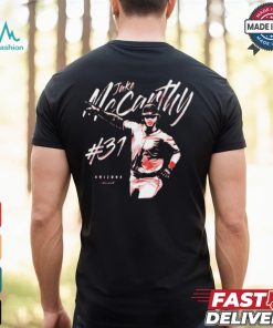 Jake McCarthy Arizona Diamondbacks Mono Signature Graphic Shirt