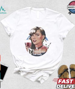 James Hillier The Childless Cat Lady T shirt