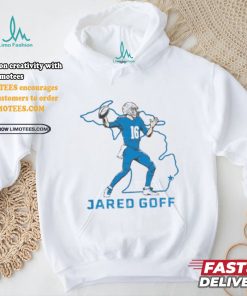 Jared Goff state star Detroit Lions football shirt